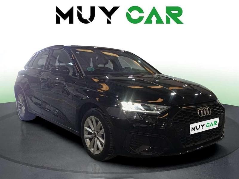 Usado Audi A3 Sportback 116 CV (85 kW) 2022 Negro Utilitario