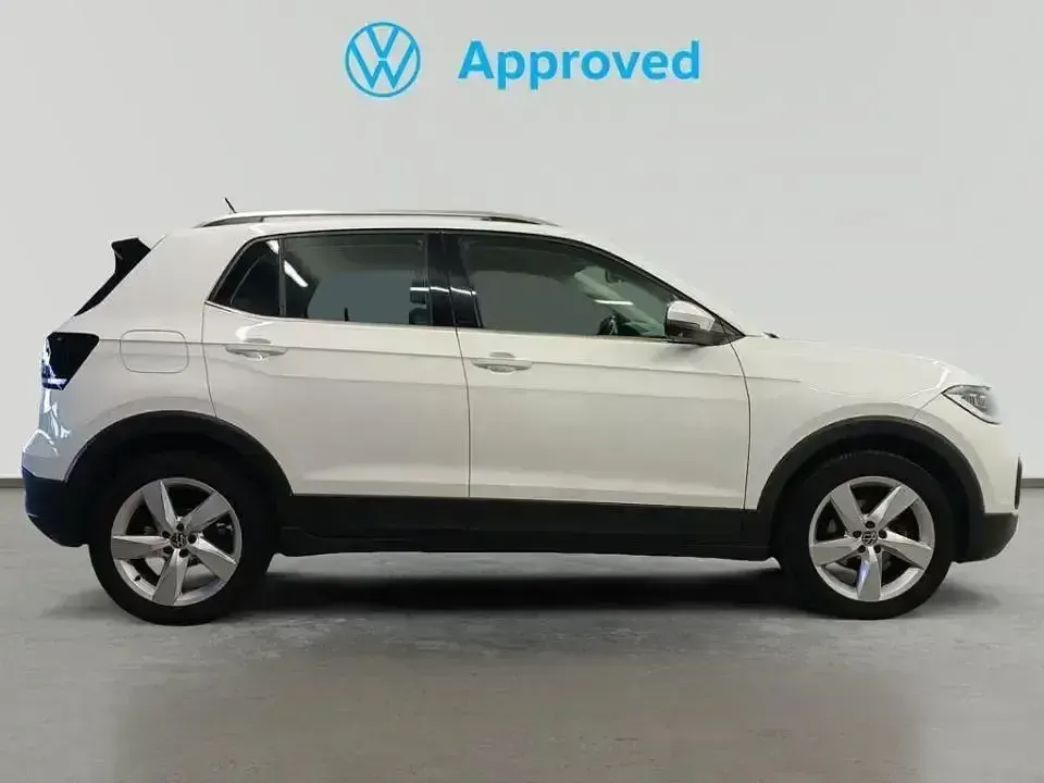 Usado VW T-Cross Sportline 110 CV (80 kW) 2021 Blanco SUV