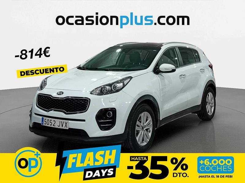 Usado Kia Sportage 115 CV (84 kW) 2016 Blanco SUV