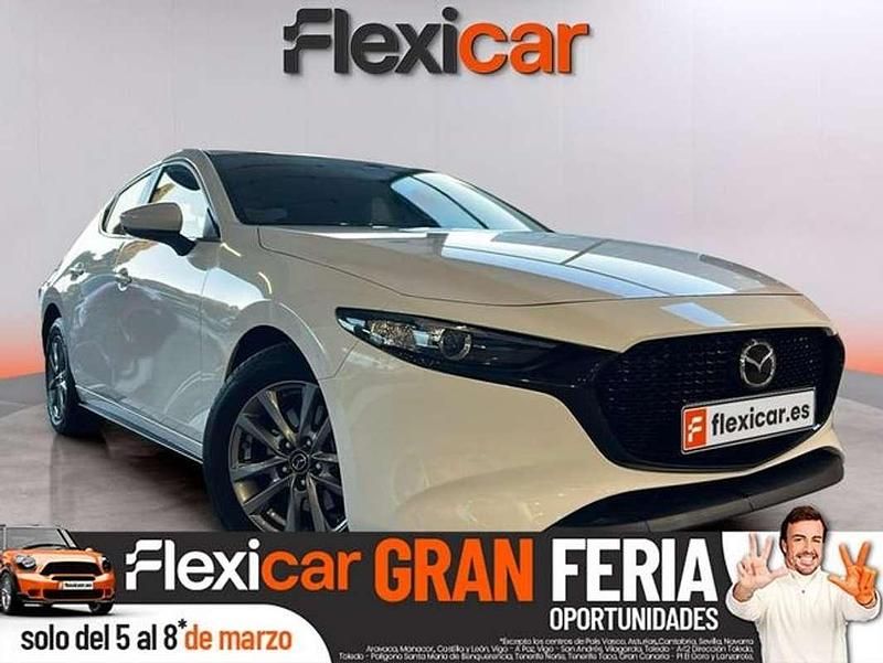 Usado Mazda 3 122 CV (89 kW) 2021 Blanco Berlina