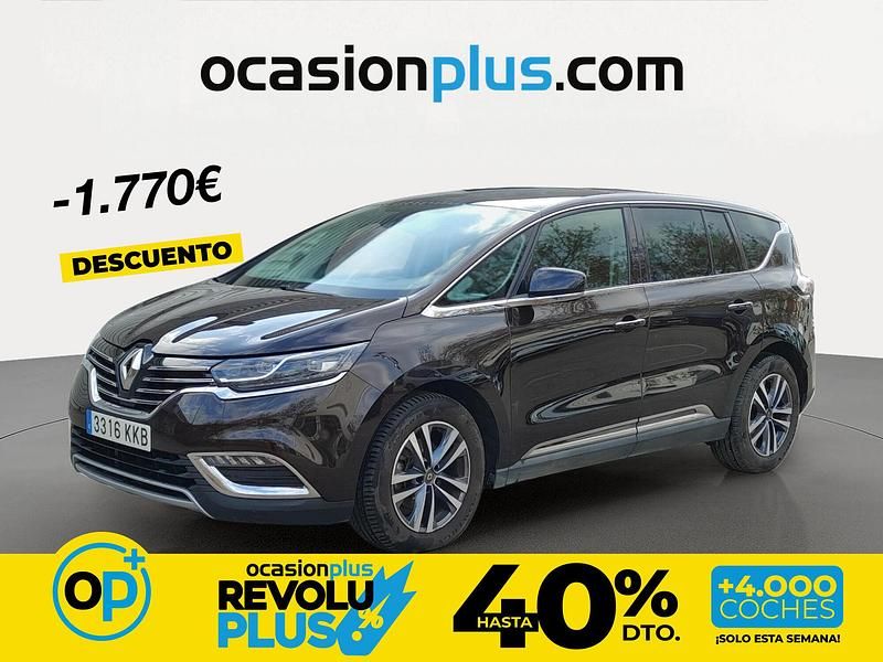 Usado Renault Espace Zen 160 CV (117 kW) 2018 Marrón Monovolumen