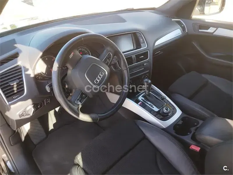 Usado Audi Q5 S-Line 170 CV (125 kW) 2010 Negro SUV