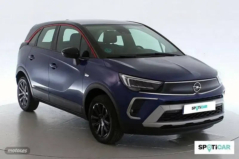 Usado Opel Crossland GS Line 110 CV (80 kW) 2021 Azul SUV