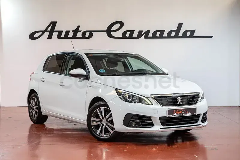 Usado Peugeot 308 Style 130 CV (95 kW) 2021 Blanco Berlina