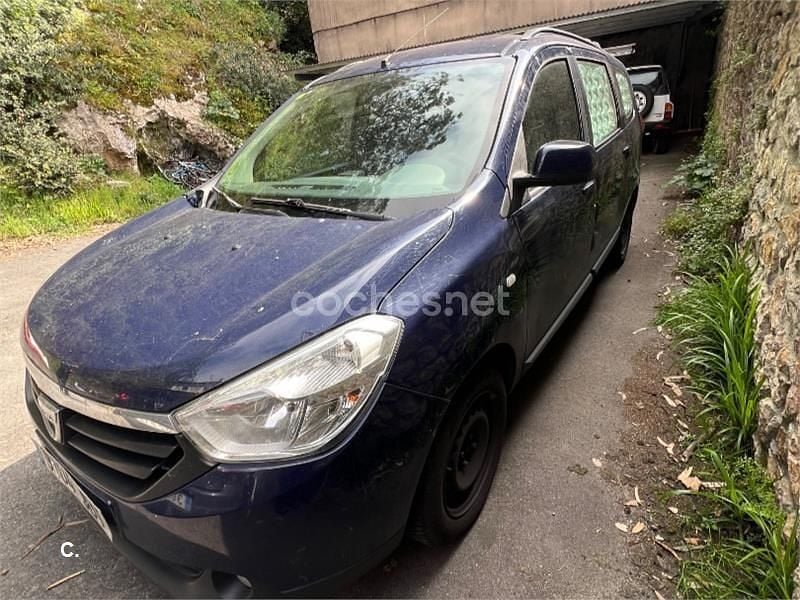 Usado Dacia Lodgy Lauréate 90 CV (66 kW) 2015 Azul Monovolumen