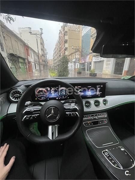 Usado Mercedes E220 194 CV (142 kW) 2023 Negro Coupe