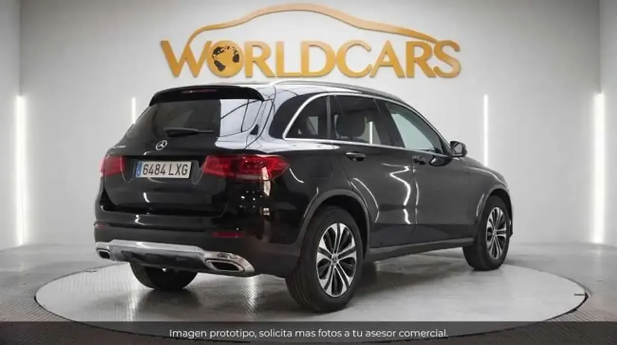 Usado Mercedes GLC220 170 CV (125 kW) 2022 Negro SUV