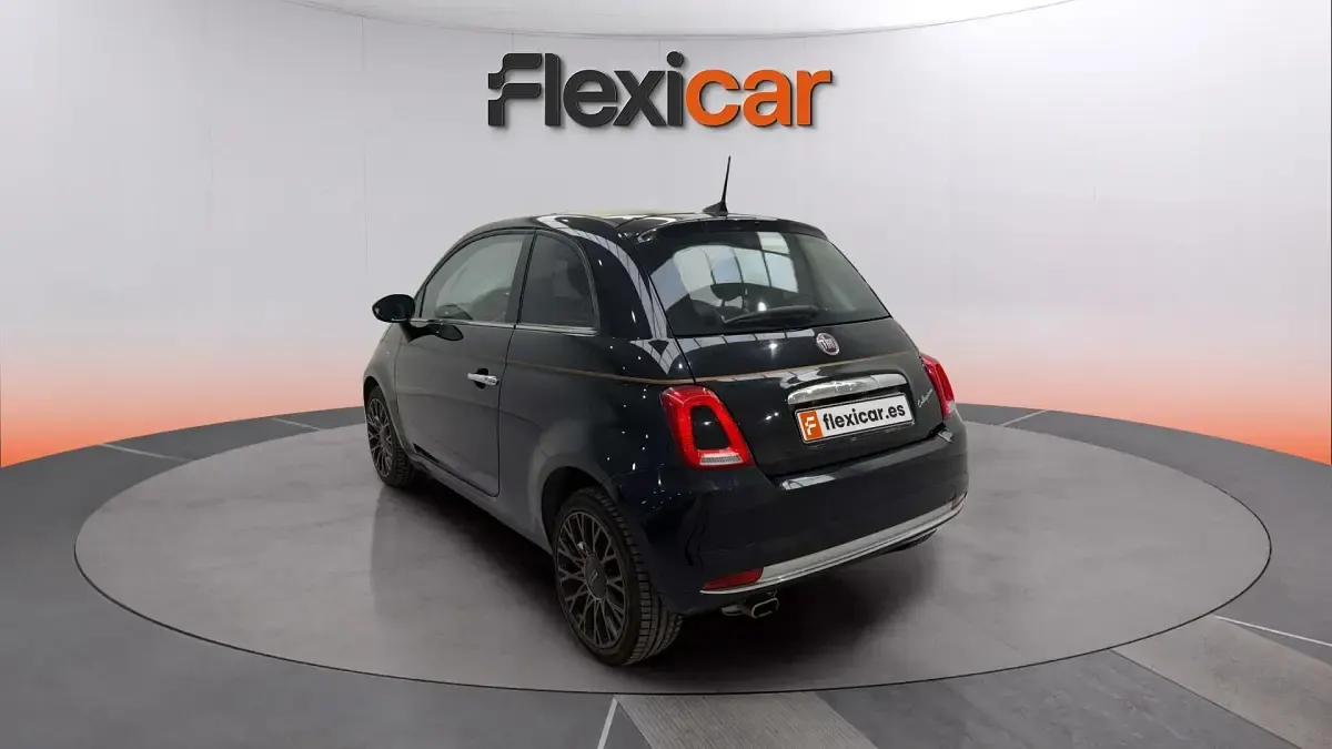 Usado Fiat 500 Collezione 69 CV (50 kW) 2019 Negro Berlina