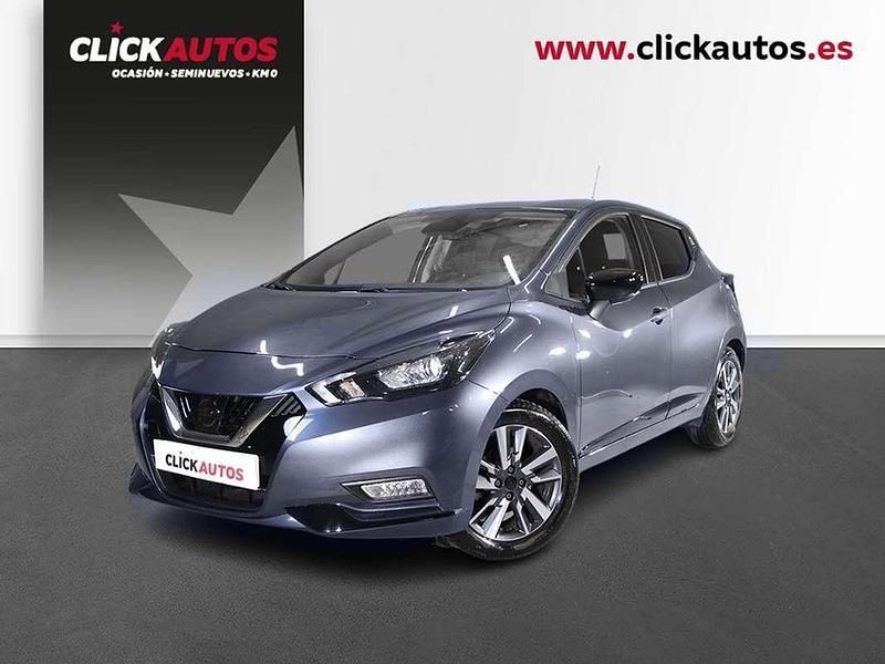 Gris Usado 2022 Nissan Micra Utilitario | 12.400 € (Precio justo) - Imagen 1/4
