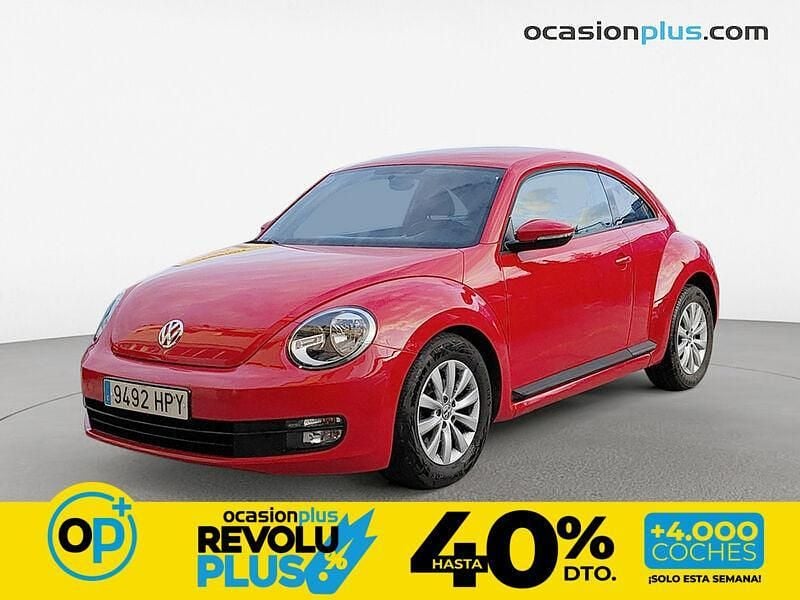 Usado VW Beetle 105 CV (77 kW) 2013 Rojo Utilitario
