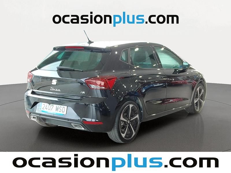 Usado Seat Ibiza FR 150 CV (110 kW) 2024 Negro Berlina