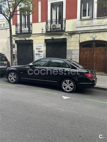 Usado Mercedes C180 Elegance 143 CV (105 kW) 2007 Negro Berlina