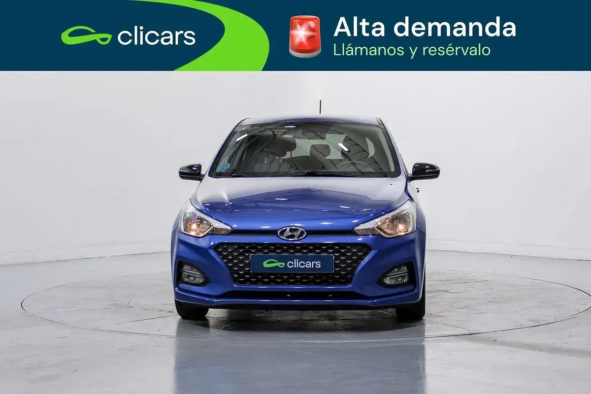 Usado Hyundai i20 99 CV (72 kW) 2020 Azul Utilitario