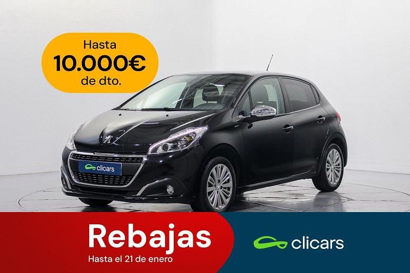 Negro Usado 2019 Peugeot 208 Signature Sky Utilitario | 9990 € (Precio justo) - Imagen 1/4