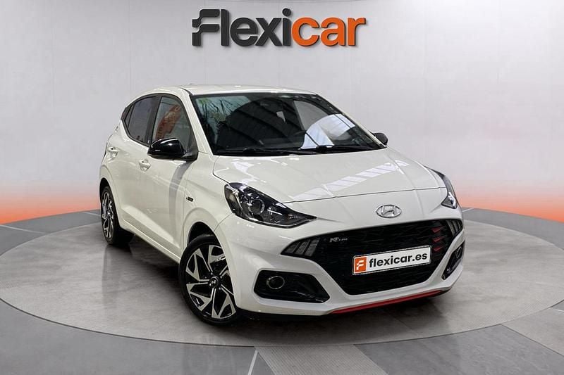 Blanco Usado 2023 Hyundai i10 N Line Utilitario | 13.490 € (Precio justo) - Imagen 1/4