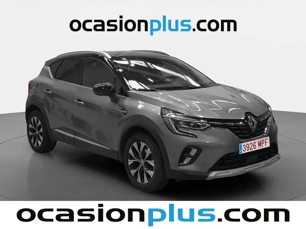 Usado Renault Captur Techno 91 CV (66 kW) 2024 Gris SUV