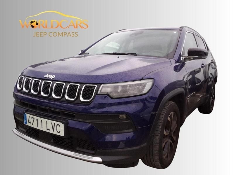 Azul Usado 2021 Jeep Compass Limited SUV | 20.995 € (Precio justo) - Imagen 1/4