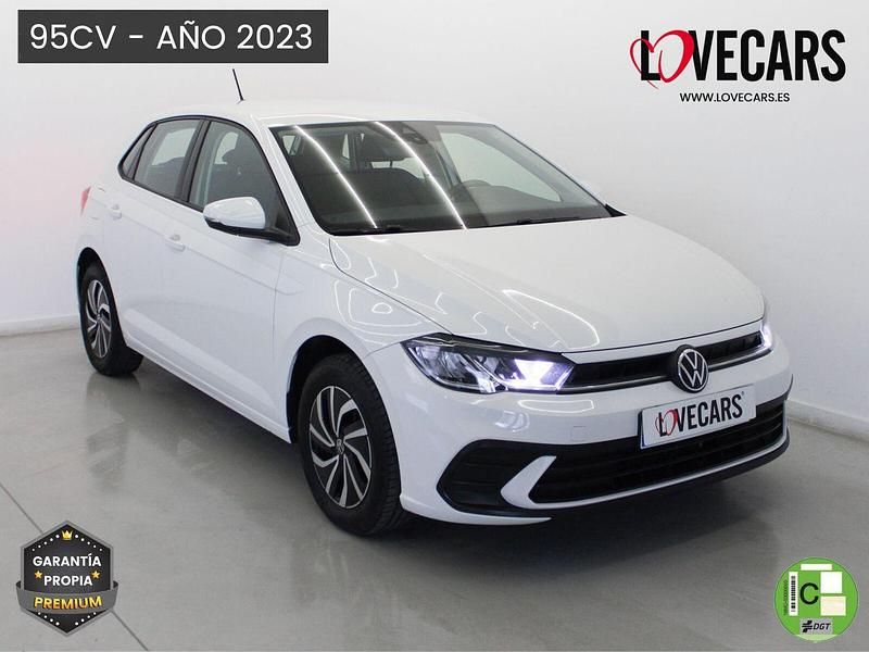 Usado VW Polo Life 95 CV (69 kW) 2023 Blanco Berlina