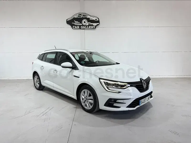 Usado Renault Mégane GrandTour Intens 115 CV (84 kW) 2022 Blanco Familiar