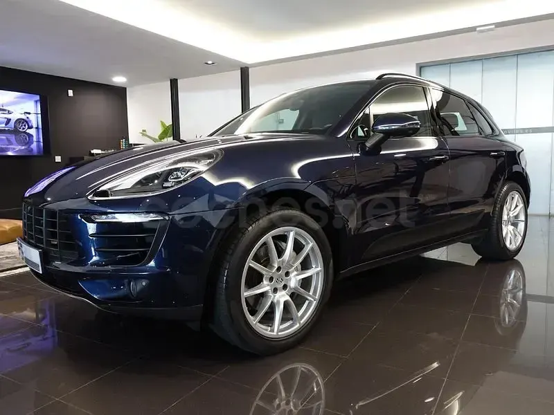 Usado Porsche Macan 258 CV (189 kW) 2016 Azul SUV