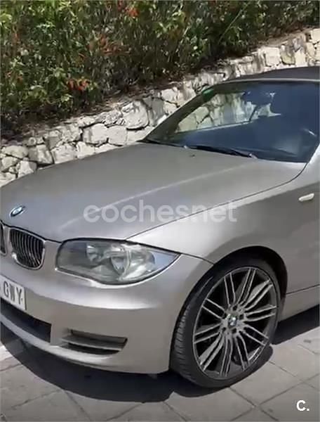 Beige Usado 2010 BMW 118 Cabriolet Descapotable | 7500 € (Super precio) - Imagen 1/4