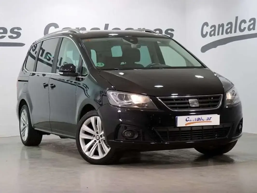 Usado Seat Alhambra 184 CV (135 kW) 2015 Negro Monovolumen