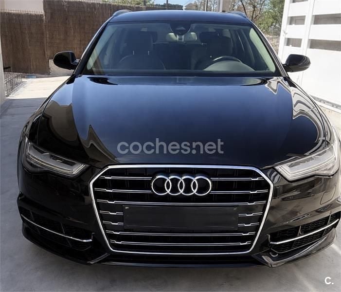 Usado Audi A6 S-Line 190 CV (139 kW) 2017 Negro Familiar