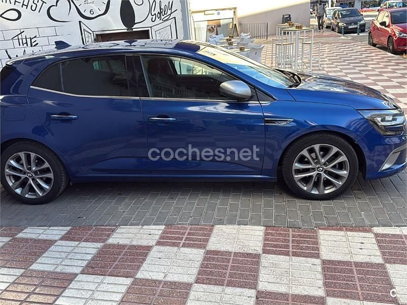 Usado Renault Mégane GT Line GT-Line 110 CV (80 kW) 2017 Azul Berlina