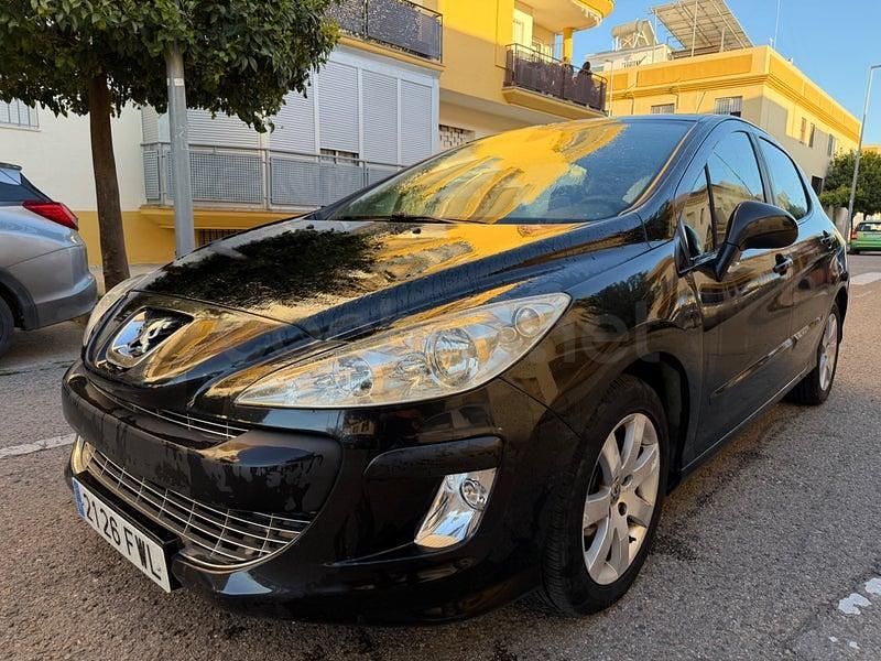 Usado Peugeot 308 Sport 110 CV (80 kW) 2007 Negro Utilitario
