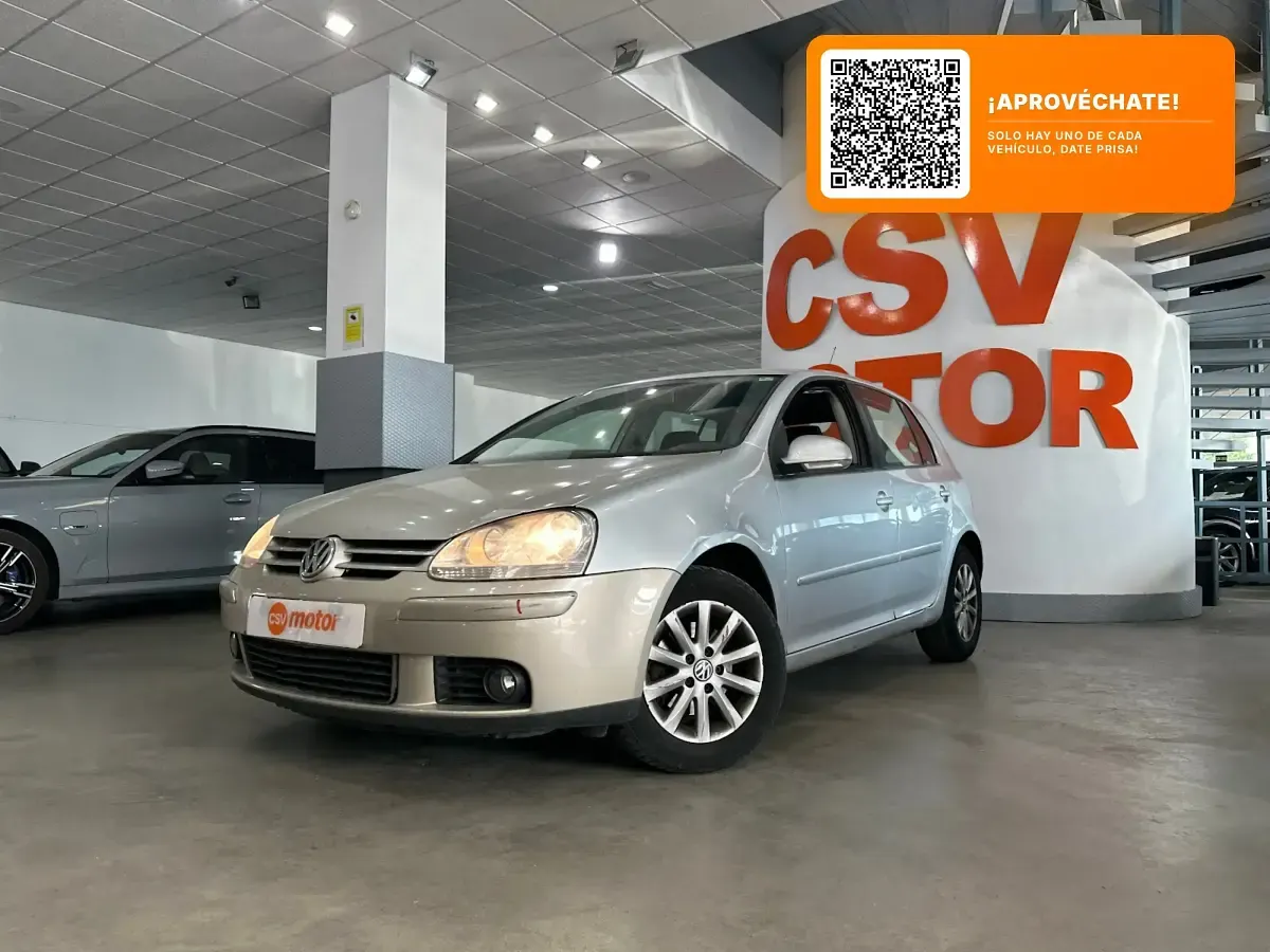 Usado VW Golf V Comfortline 105 CV (77 kW) 2007 Gris Utilitario