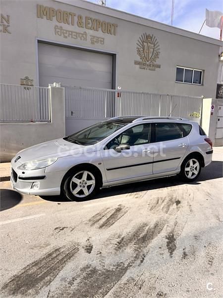Usado Peugeot 407 136 CV (100 kW) 2006 Gris / plata Familiar