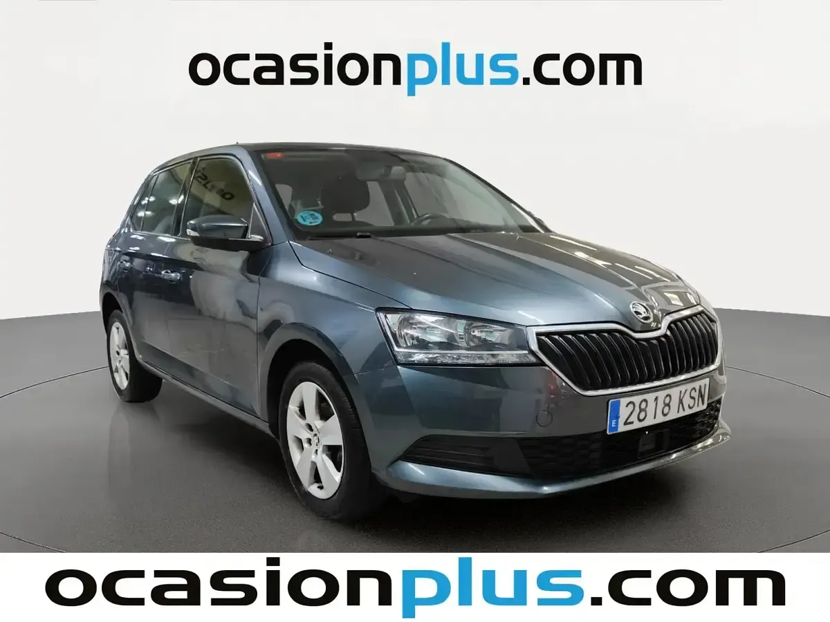 Usado Skoda Fabia 75 CV (55 kW) 2018 Gris