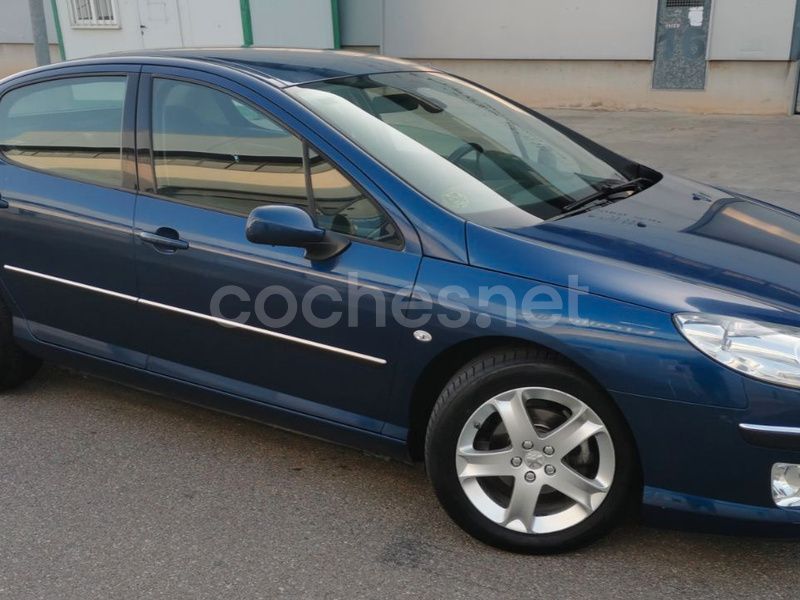 Usado Peugeot 407 Premium 136 CV (100 kW) 2007 Azul Berlina