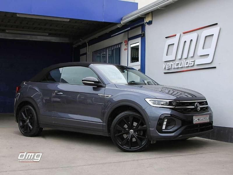 Usado VW T-Roc Cabriolet R-line 150 CV (110 kW) 2022 Gris Descapotable