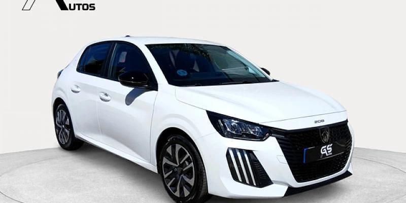 Usado Peugeot 208 Active 101 CV (74 kW) 2024 Blanco Utilitario