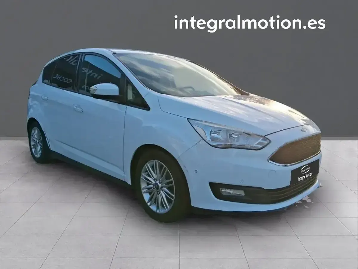 Usado Ford C-MAX Titanium 125 CV (91 kW) 2018 Blanco Monovolumen