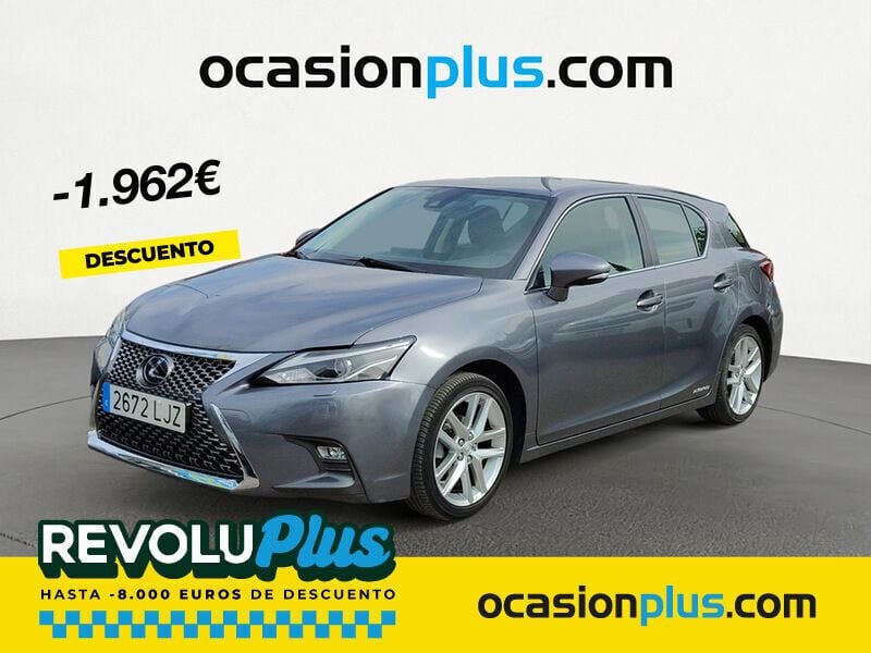 Gris Usado 2020 Lexus CT200h Executive Line | 21.590 € (Buen precio) - Imagen 1/4