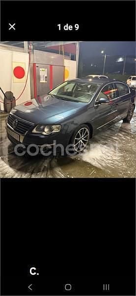 Usado VW Passat Highline 140 CV (102 kW) 2007 Negro Berlina