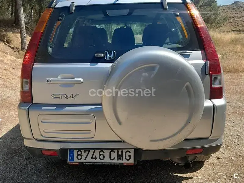 Usado Honda CR-V EX 150 CV (110 kW) 2003 Gris / plata SUV