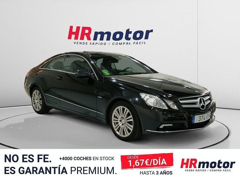 Usado Mercedes E350 Avantgarde 295 CV (216 kW) 2009 Negro Coupe