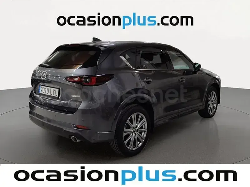 Usado Mazda CX-5 Signature 184 CV (135 kW) 2022 Gris / plata SUV