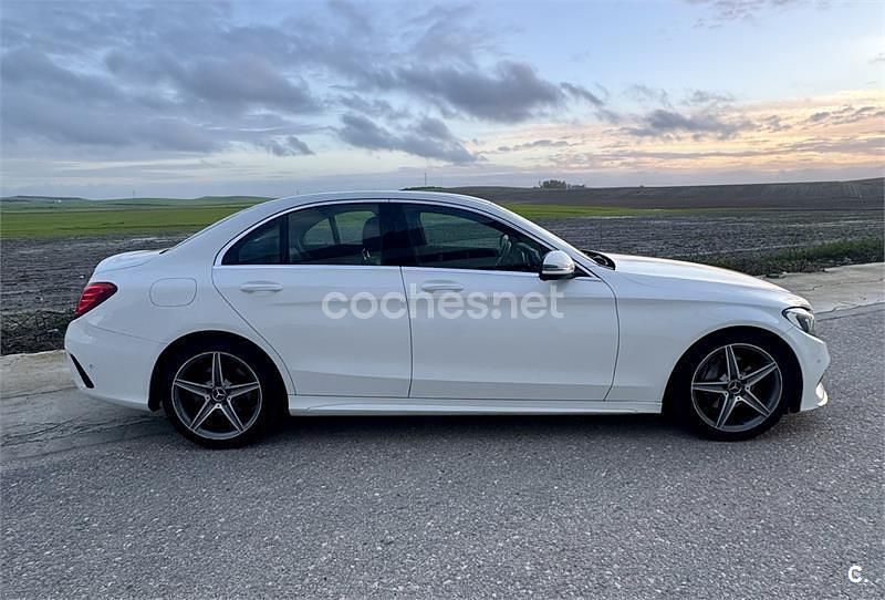 Occasion Mercedes C220 AMG line 170 PK (125 kW) 2016 Wit Sedan