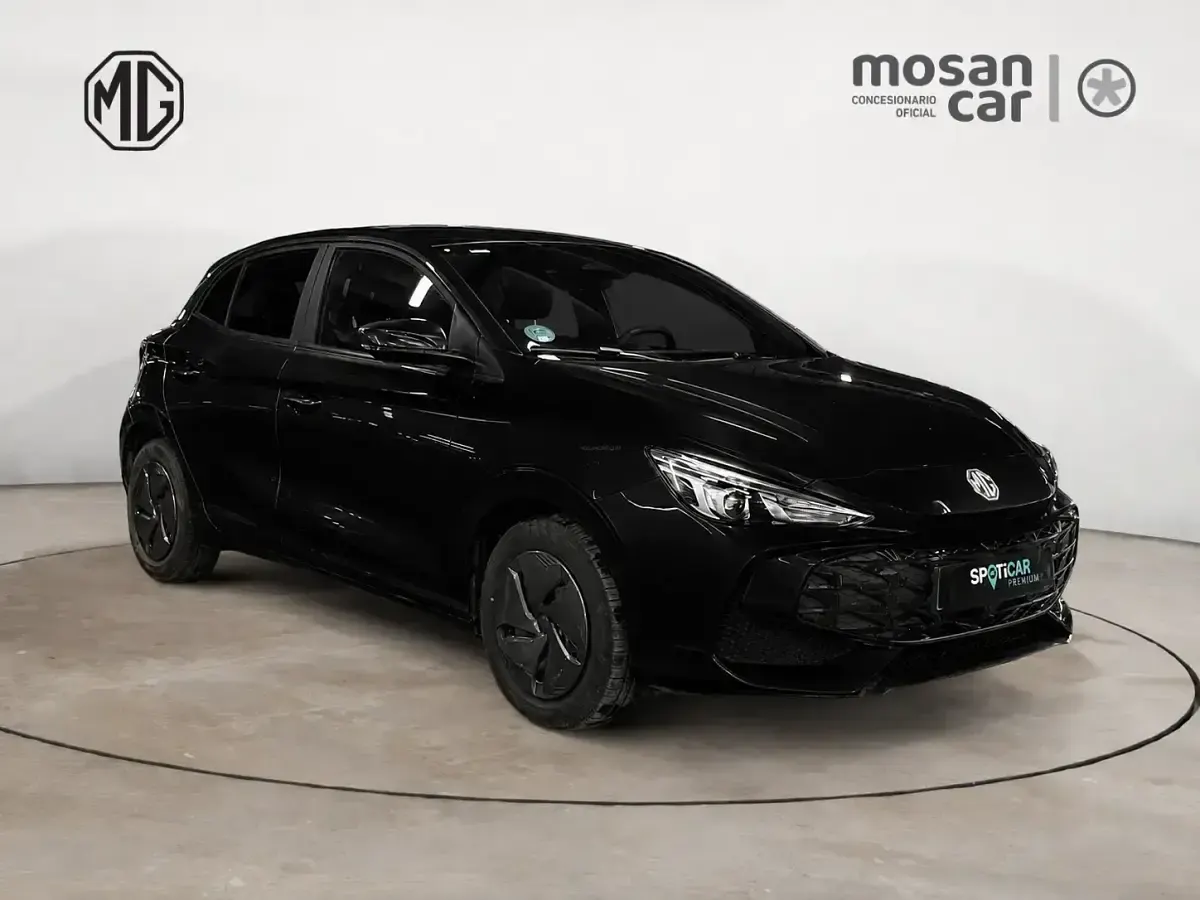 Usado MG MG3 195 CV (143 kW) 2024 Negro Utilitario