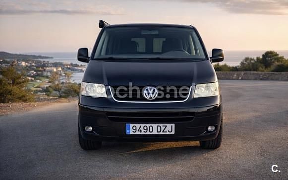 Usado VW Caravelle Comfortline 102 CV (75 kW) 2007 Negro Monovolumen