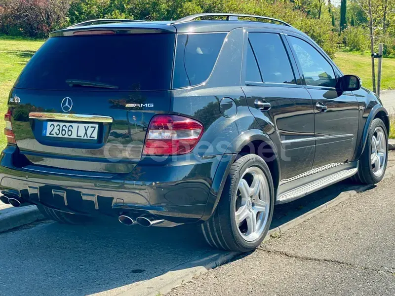 Usado Mercedes ML63 AMG AMG 510 CV (375 kW) 2008 Negro SUV