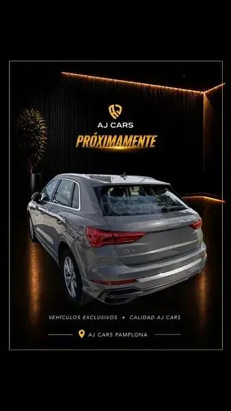 Usado Audi Q3 S-Line 150 CV (110 kW) 2022 Gris / plata SUV