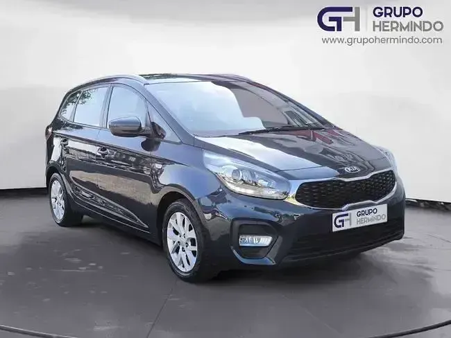 Usado Kia Carens 135 CV (99 kW) 2018 Azul Monovolumen