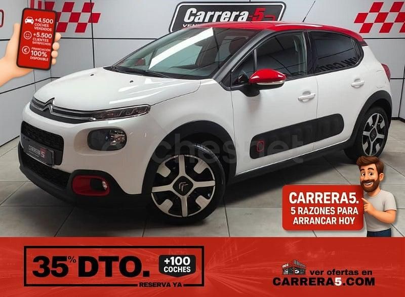 Usado Citroën C3 PureTech 82 CV (60 kW) 2018 Blanco Utilitario