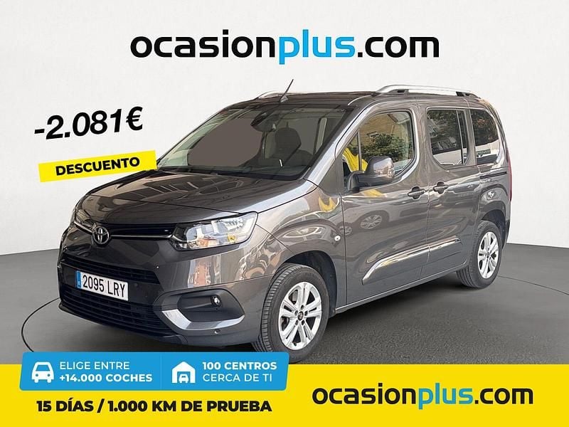 Gris / plata Usado 2021 Toyota Proace Verso Active Familiar | 22.300 € (Precio justo) - Imagen 1/4