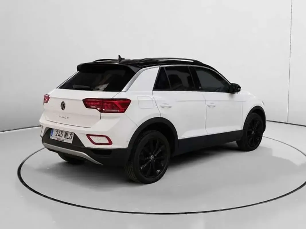 Usado VW T-Roc 110 CV (80 kW) 2023 Blanco SUV